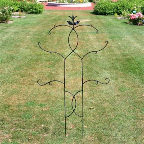 Achla Designs Tendrils Ii Ft Iron Arch Trellis Trellis Plants