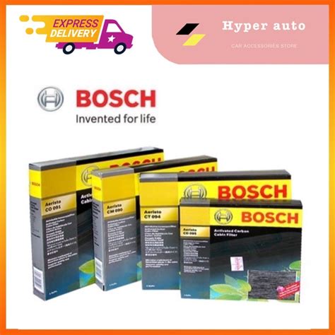 Bosch Carbon Cabin Filters For Toyota Honda Perodua Proton