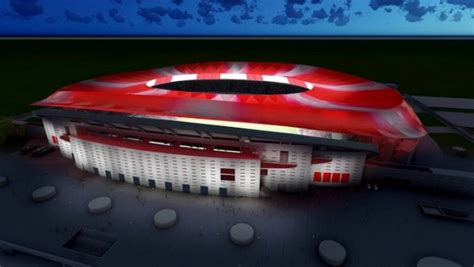 El Wanda Metropolitano será el primer estadio LED del mundo VAVEL España