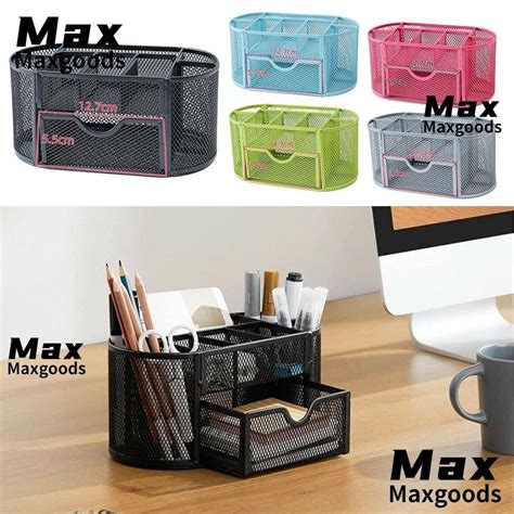 Organizador De Escrivaninha - MAXG Organizador De Escrivaninha Material Escolar De Escritório Com ...