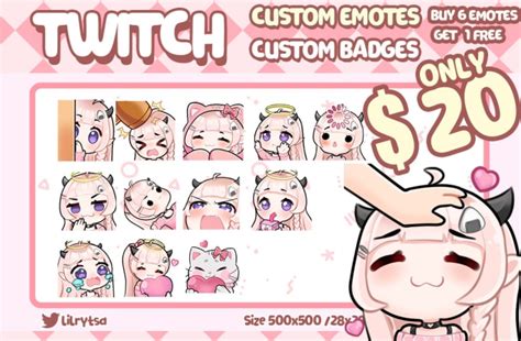 Create Anime Custom Emotes For Your Twitch Or Discord By Rytsaart Fiverr