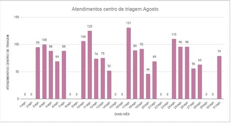 Gráficos Mostram Crescente O Número De Atendimentos No Centro De