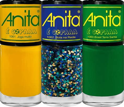 Kit Anita Esmaltes É Copa Beleza na Web