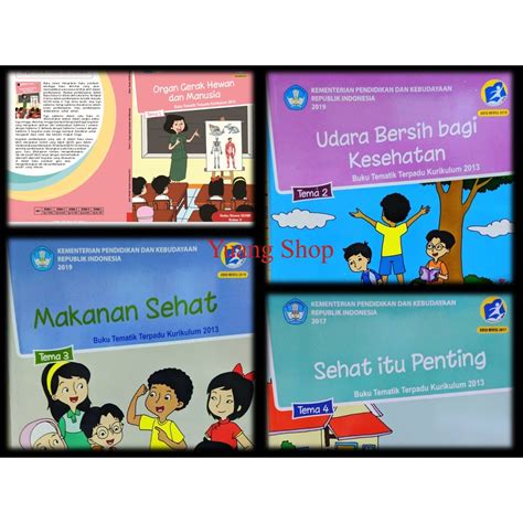 Jual PROMO Paket Buku Tematik Siswa SD Kelas 5 Semester 1 Tema 12345