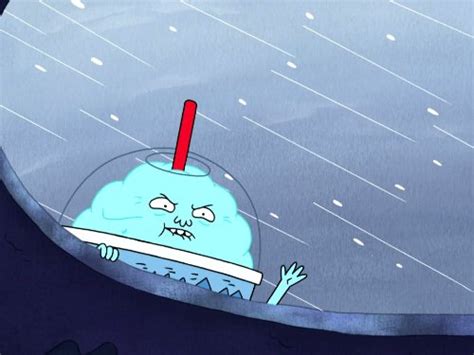 Thomas Regular Show Brain Freeze