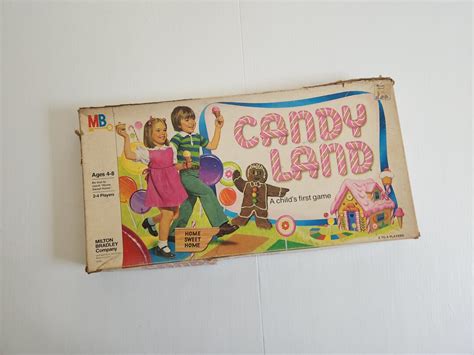 Vintage Candy Land Board Game 1978 Edition Retro - Etsy