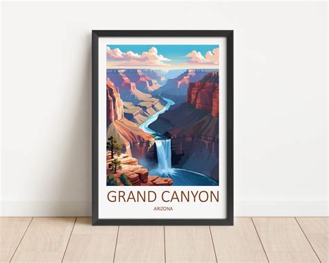 Grand Canyon Print, Grand Canyon Poster, National Park Poster, Arizona ...