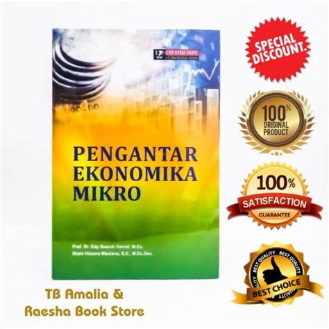 Buku Pengantar Ekonomika Mikro Prof Dr Edy Suandi Hamid M Ec Dan