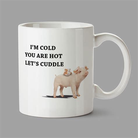 Personalised Mugs 5 90 I M Cold You Are Hot Let S Cuddle Stockport
