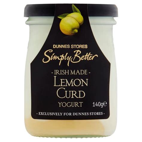 Dunnes Stores Simply Better Lemon Curd Yogurt 140g Dunnes Stores