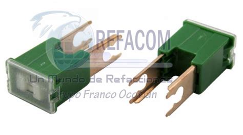 FUS40AMPS URVAN FUSIBLE MUELA 40A URVAN VERDE Buscador Grupo Franco