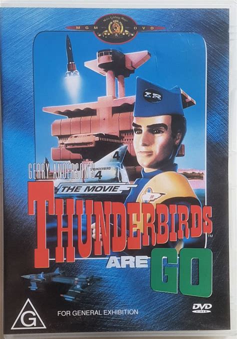 Thunderbirds Are Go Gerry And Sylvia Anderson 1966 Marionette Feature Dvd Pre Loved Trash