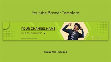 Premium Psd Youtube Banner Template Design