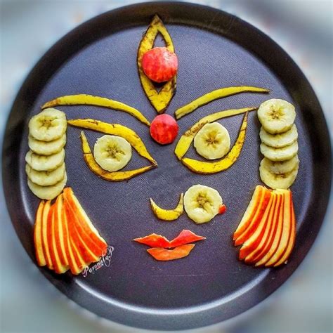 Durga Puja | Food, Food art, Innovative art