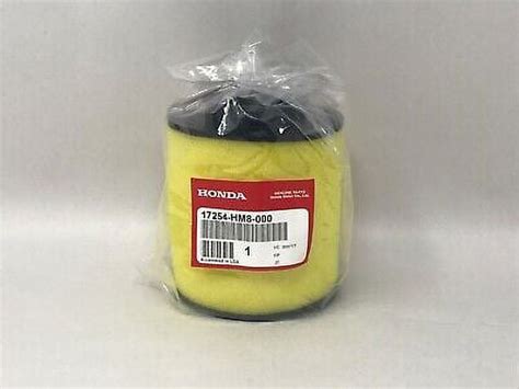 Honda Genuine OEM Element Air Filter 17254 HM8 000 Walmart