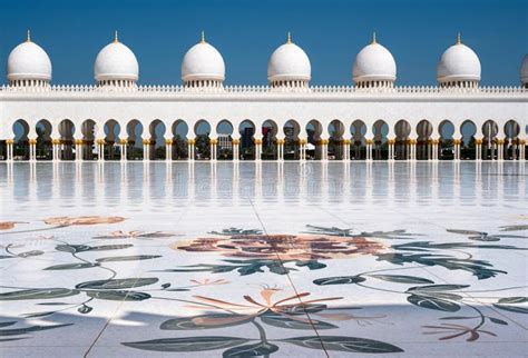 Sheikh Zayed Mosque Or White Mosque Is One Of Largest Mosques In World