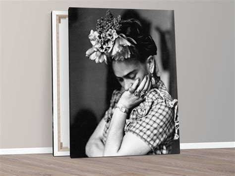 Frida Kahlo Canvas Wall Art Wall Decor Frida Kahlo Portrait Etsy