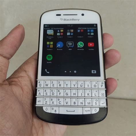 Jual Blackberry Q Putih Bekas Shopee Indonesia