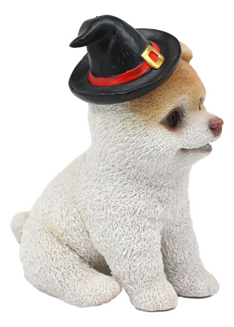 Halloween Boo The World's Cutest Pomeranian Dog Statue Pet Pal Dogs Co– Ebros Gift