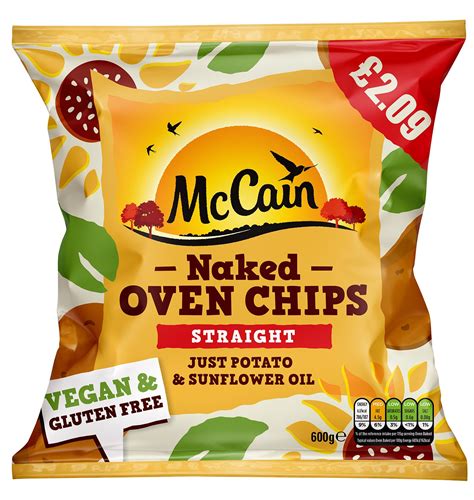 McCains Naked Oven Chips PM 2 09 Consort Frozen Foods