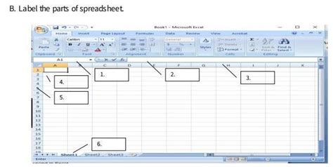 Parts Of A Spreadsheet Microsoft Excel Earthpolf