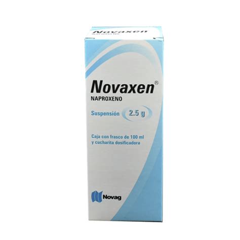 Novaxen Suspensión 100 ml Farmacias Gi Mejoramos tu salud elevando