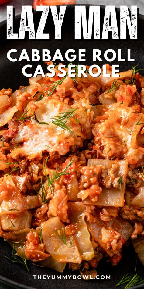 Lazy man cabbage roll casserole cabbage casserole – Artofit