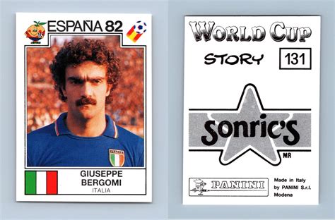 Giuseppe Bergomi Italy 131 World Cup Story 1990 Panini Sticker