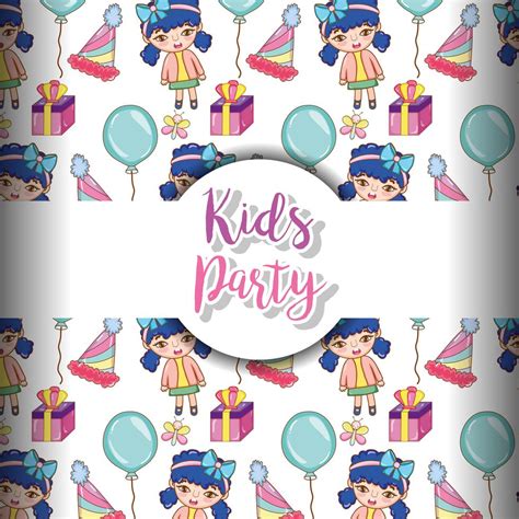 Kids party background 651585 Vector Art at Vecteezy