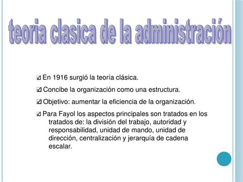 Ppt Teoria Cientifica De La Administracion Powerpoint Presentation