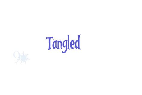 Tangled - Font Free Download