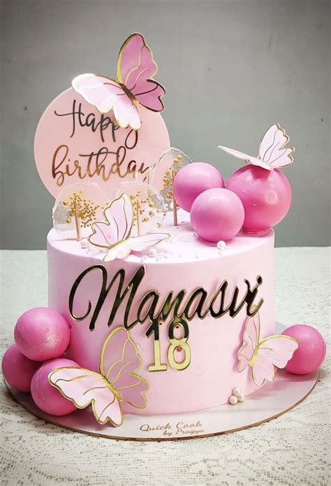 Th Birthday Cake Ideas For A Memorable Celebration Pink Cake With