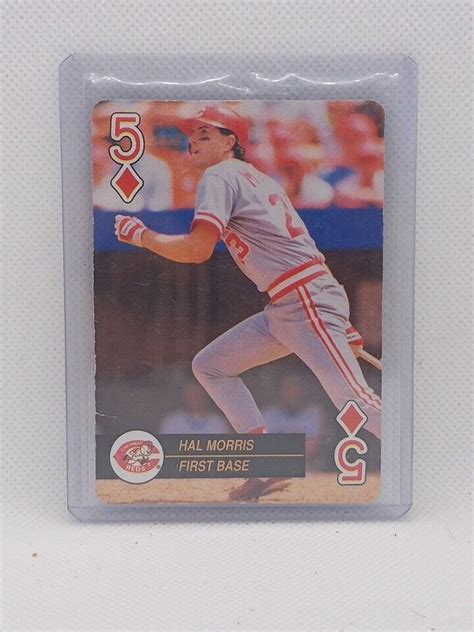 1992 U S Playing Card Co Baseball Aces Playing Cards Hal Morris EBay