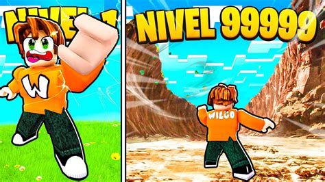 ¡destruí Roblox Con Un Solo Golpe 💪🦸‍♂️ Strongest Punch Simulator