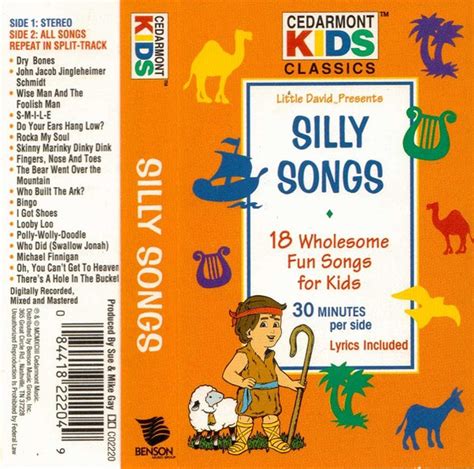 Cedarmont Kids Silly Songs Dvd