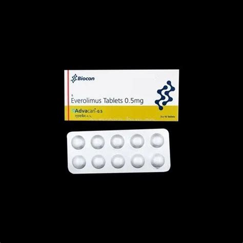 Biocon Everolimus Advacan 0 5mg Tablet 10x2 Tablets Prescription At