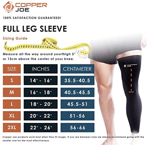 Pisces Healthcare Solutions Copper Infused Full Leg Compression Sleeve