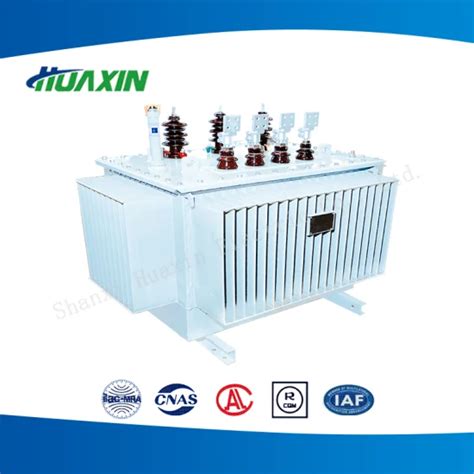 Low Loss Three Phase Oil Impregnated Amorphous Alloy Voltage Distribution Power Transformer Of