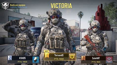 COD Mobile Duelo Por Equipos Raid MVP Con AK47 Raid Mvp Caliente