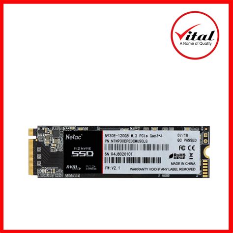 NETAC 120GB M 2 SSD Vital Trade International