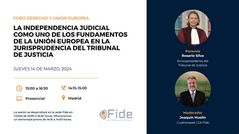 Sesión La Independencia Judicial Como Uno De Los Fundamentos De La