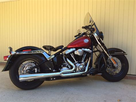 Softail Slim With Original Tanks Plus Black Heritage Fenders Harley