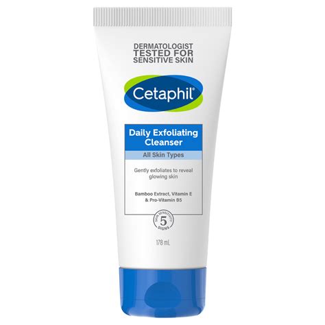 Cetaphil Face Daily Exfoliating Cleanser 178ml Cetaphil Exfoliator