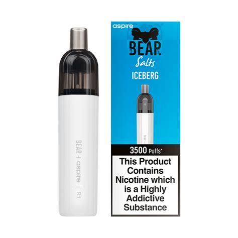 Iceberg Bear Aspire R1 3500 Puff Disposable Vape Elf Bar Vapes