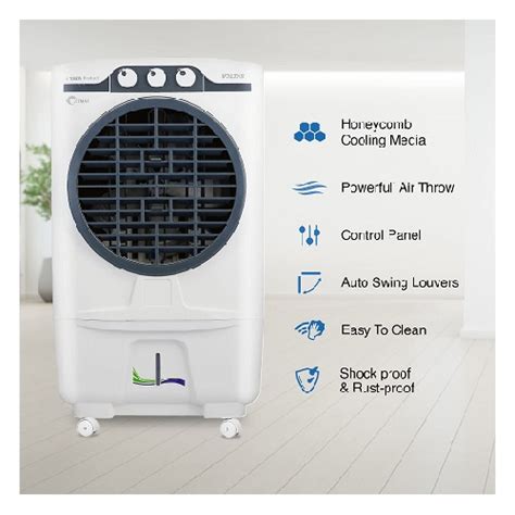 Voltas JetMax 54 Litres Desert Air Cooler 3 Speed Selection White And