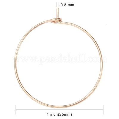 Wholesale Ion Plating Ip L Surgical Stainless Steel Hoop Earring