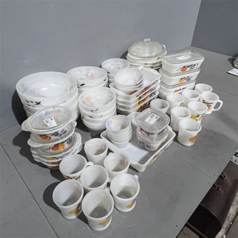 Fire King Gay Fad Pattern 59 Piece Set Tramps Prop Hire