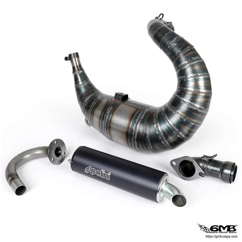 Polini Big Evolution Exhaust For Vespa PTS