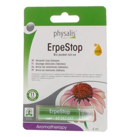 Physalis Roll On Erpestop Bio 4 Ml Farmaline