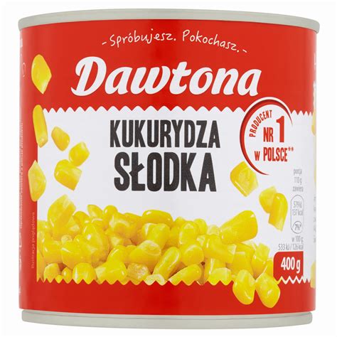 Kukurydza Konserwowa G Dawtona Food Plus Online Shop Polski